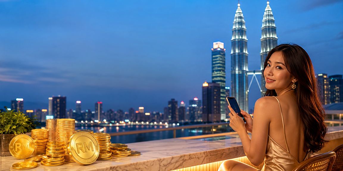Pengguna bermain poker menggunakan aplikasi mudah alih 11000 di Kuala Lumpur