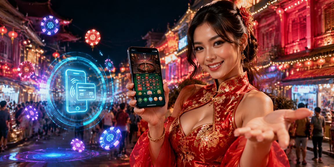 Pemain poker menggunakan aplikasi 11000 dengan bertaruh di Malaysia